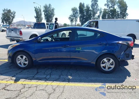 2015 Hyundai Elantra Se из США, поврежденный, VIN 5NPDH4AE1FH644341